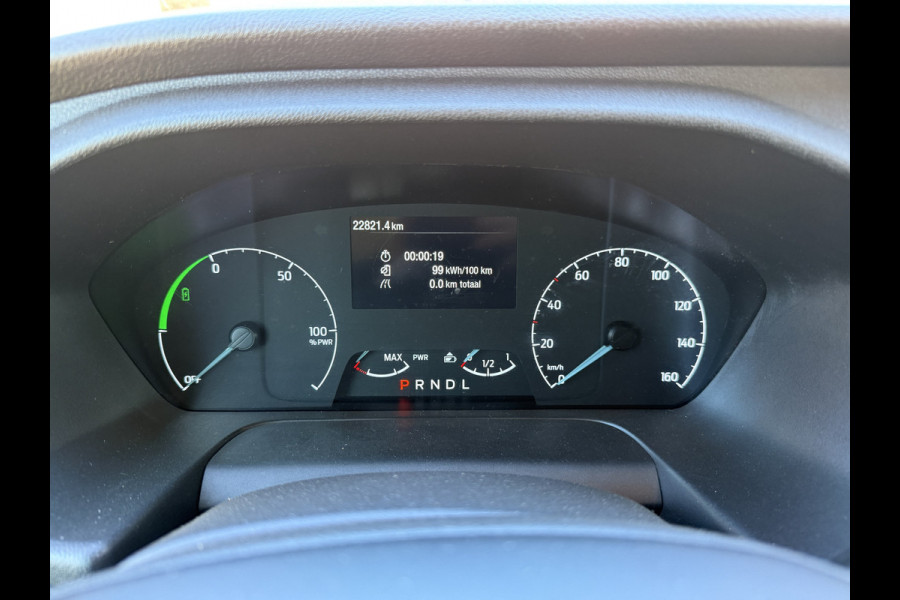 Ford E-Transit 350 68kWh 184PK 317km WLTP 97.5% (SOH) BEV Snelladen L2H3 360° Camera Climate Control Cruise Control Navigatie Carplay Parkeersensoren voor achter