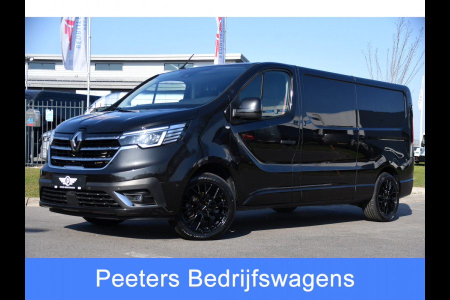 Renault Trafic 2.0 dCi 170 L2H1 Luxe Black Edition Adaptieve Cruise, Camera, Carplay, LED, 170pk, Clima, Automaat, Sensoren, Trekhaak, Uniek!