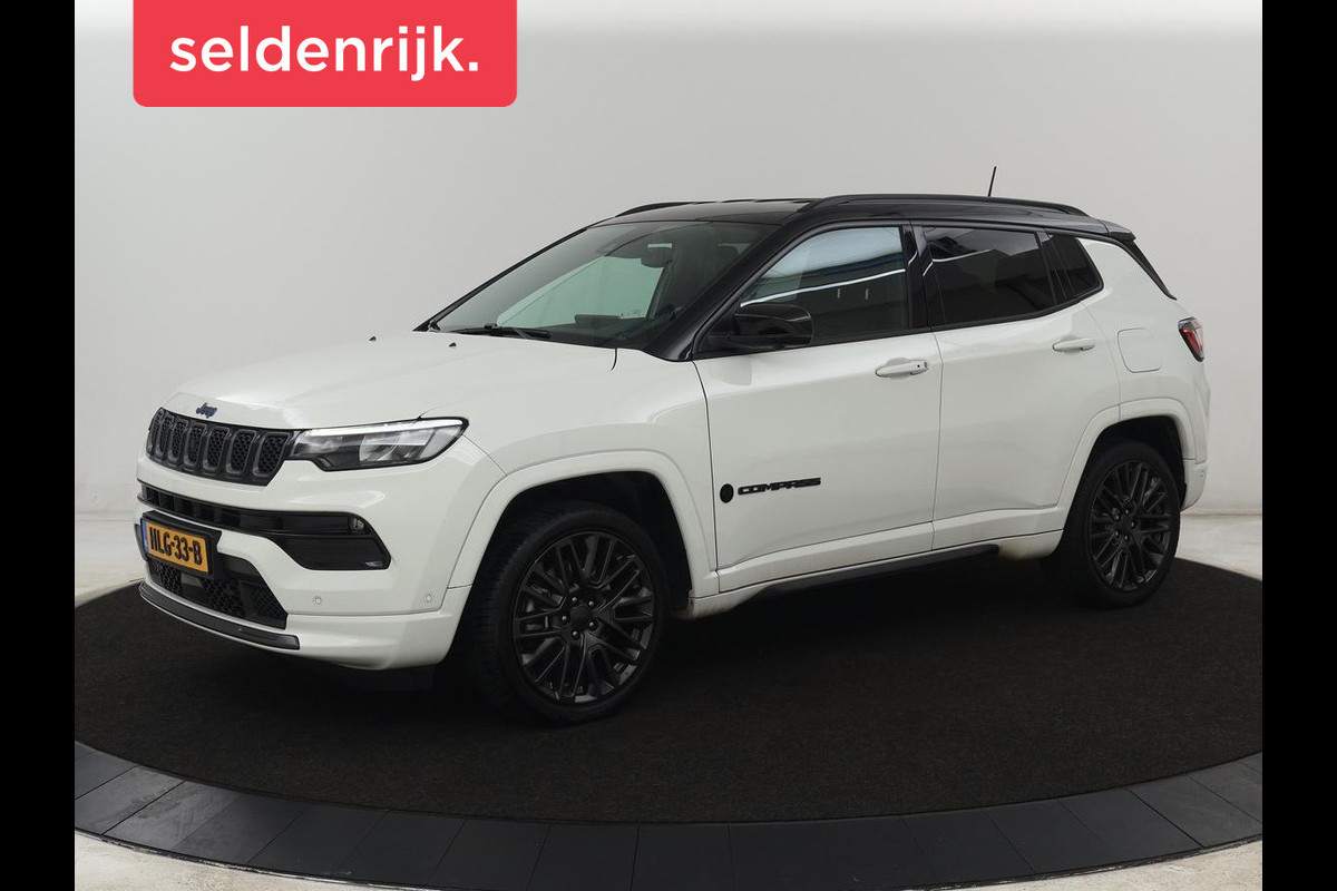 Jeep Compass 4xe 240 Plug-in Hybrid Electric S | Leder | 360 camera | Stoelventilatie | Adaptive cruise | Alpine Sound | Carplay | Navigatie | PHEV