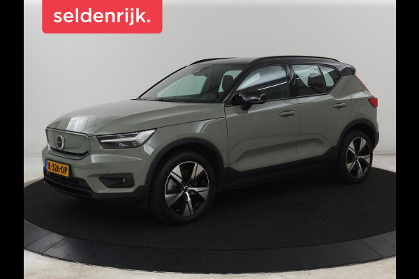 Volvo XC40 Recharge P8 AWD R Design | Warmtepomp | Leder | Stoelverwarming | Harman/Kardon | Adaptive cruise | Camera | Keyless | 19'' | Full LED | Navigatie | Parkeerhulp