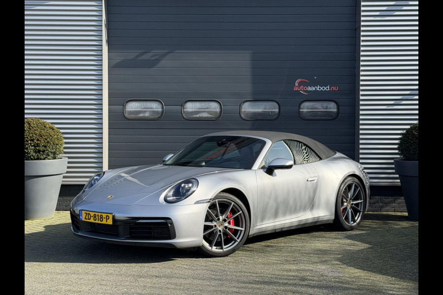 Porsche 911 Cabrio 3.0 Carrera S 450PK | Sport Chrono | Sport Uitlaat | 360* Camera | Stoelventilatie/Verwarming | DAB |