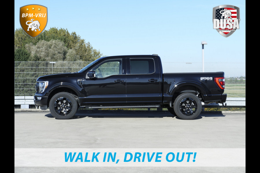 Ford USA F-150 5.0 V8 | Super Crew | Lariat FX4 | Black Edition | BPM-VRIJ 360 Camera | Pano | Black Edition | Getoonde accessoires zijn verkrijgbaar tegen meerprijs