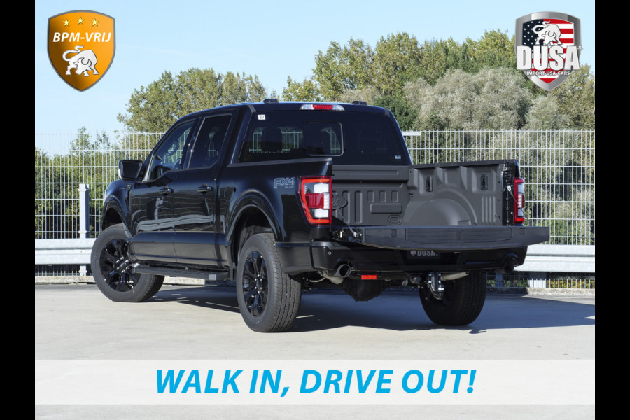 Ford USA F-150 5.0 V8 | Super Crew | Lariat FX4 | Black Edition | BPM-VRIJ 360 Camera | Pano | Black Edition | Getoonde accessoires zijn verkrijgbaar tegen meerprijs