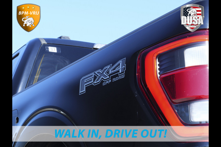 Ford USA F-150 5.0 V8 | Super Crew | Lariat FX4 | Black Edition | BPM-VRIJ 360 Camera | Pano | Black Edition | Getoonde accessoires zijn verkrijgbaar tegen meerprijs