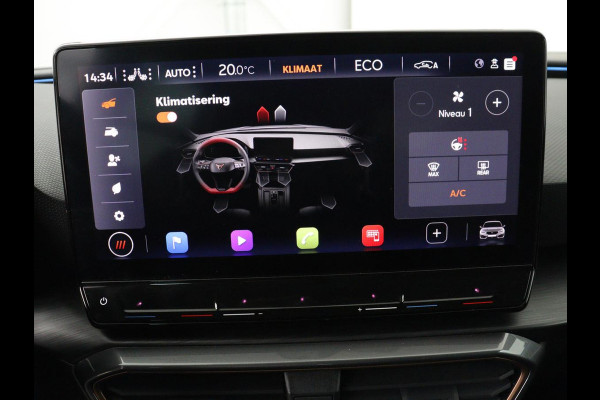 CUPRA Leon 1.4 eHybrid | Stoelverwarming | Adaptive cruise | Navigatie | Carplay | Sportstoelen | Stuurverwarming | Parkeerhulp | Full LED | Keyless | Half leder | PHEV | Plug In