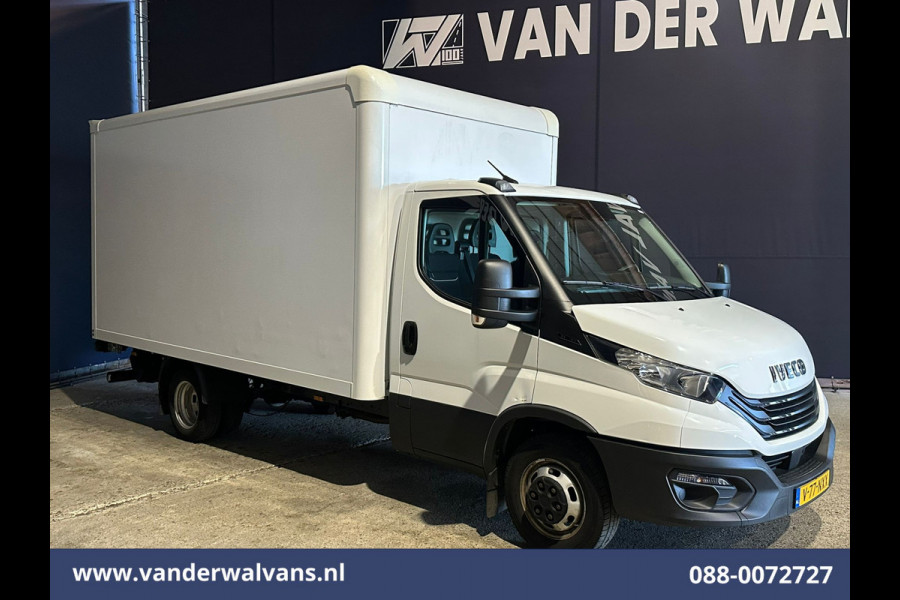 Iveco Daily 35C16H 157pk Dubbel Lucht Bakwagen Laadklep Euro6 Airco | 1010kg laadvermogen Bijrijdersbank