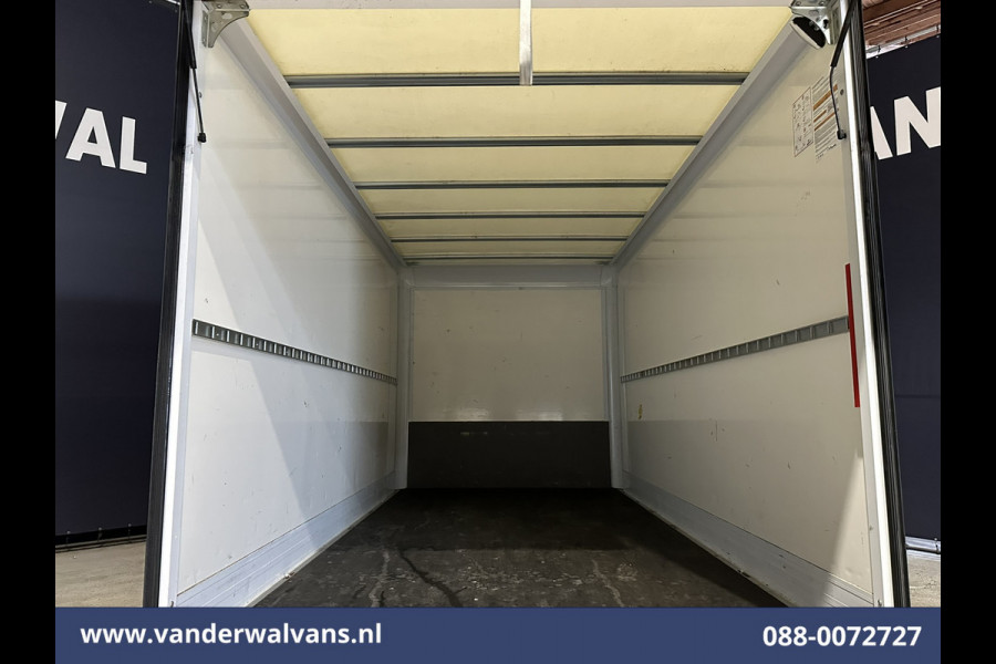 Iveco Daily 35C16H 157pk Dubbel Lucht Bakwagen Laadklep Euro6 Airco | 1010kg laadvermogen Bijrijdersbank
