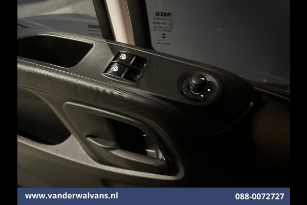 Iveco Daily 35C16H 157pk Dubbel Lucht Bakwagen Laadklep Euro6 Airco | 1010kg laadvermogen Bijrijdersbank
