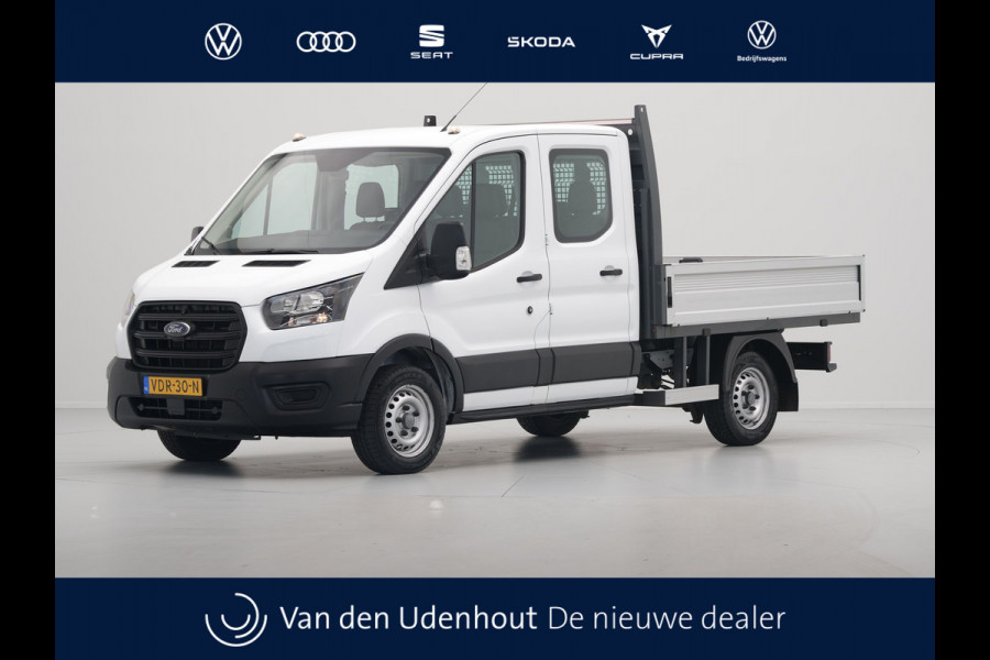 Ford Transit Pick-Up L2H1 Dubbele Cabine 310 2.0 TDCI 130pk Ambiente / Airco / Bluetooth / Trekhaak / 7 persoons