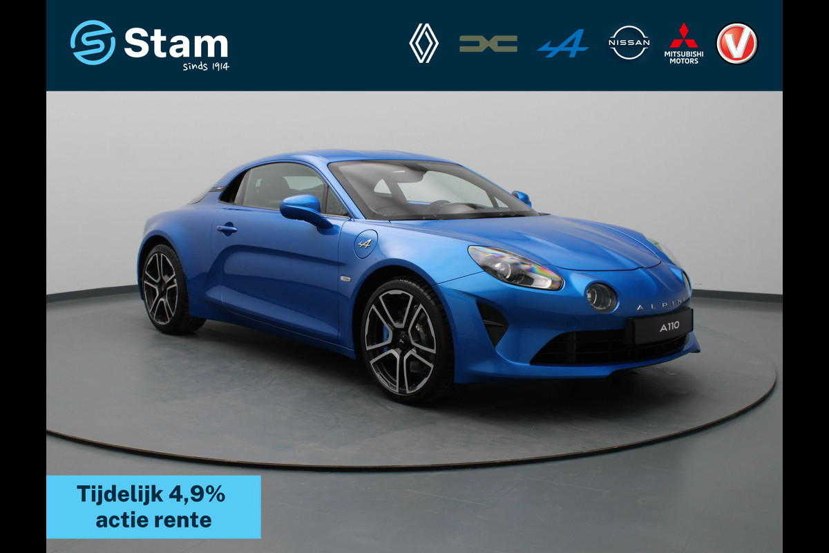 ALPINE A110 1.8 Turbo Premiere Edition 250pk #1039 van 1955 Focal audio | Cruise | Navi | Parkeersens. achter
