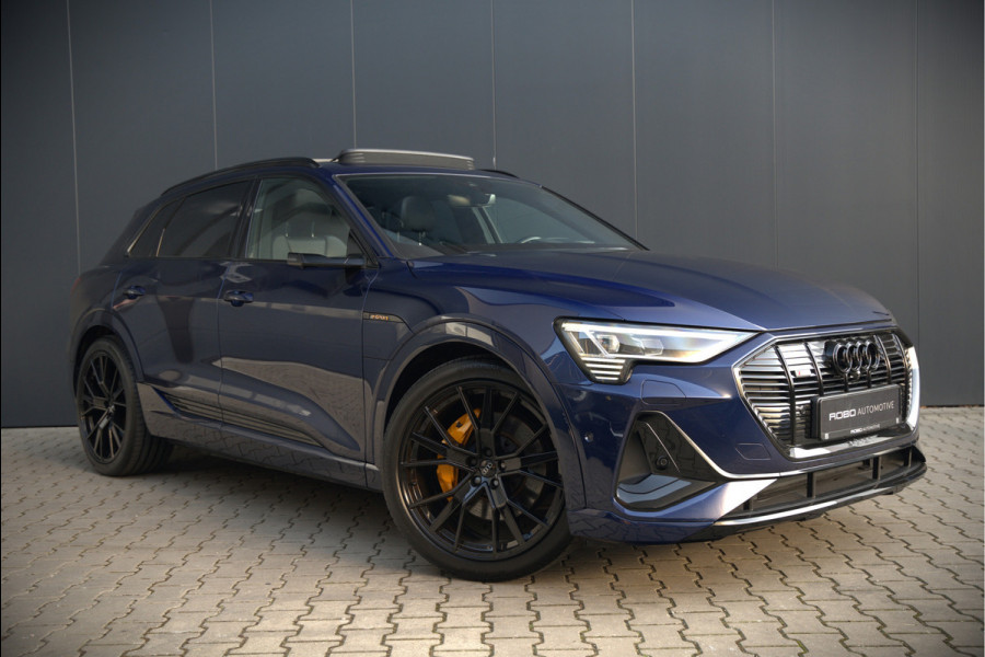 Audi e-tron e-tron 55 quattro advanced Pro Line S 95 kWh S-Line | Panoramadak | Bang & Olufsen | Stoelverwarming | Head-Up Display | 360 Camera | Matrix LED | Luchtvering | Memory Seat | Keyless | Elektrisch Verstelbare Stoelen | B&O