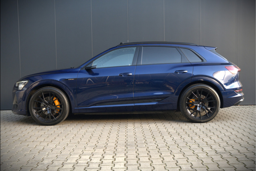 Audi e-tron e-tron 55 quattro advanced Pro Line S 95 kWh S-Line | Panoramadak | Bang & Olufsen | Stoelverwarming | Head-Up Display | 360 Camera | Matrix LED | Luchtvering | Memory Seat | Keyless | Elektrisch Verstelbare Stoelen | B&O