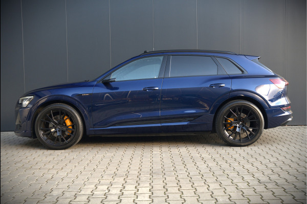 Audi e-tron e-tron 55 quattro advanced Pro Line S 95 kWh S-Line | Panoramadak | Bang & Olufsen | Stoelverwarming | Head-Up Display | 360 Camera | Matrix LED | Luchtvering | Memory Seat | Keyless | Elektrisch Verstelbare Stoelen | B&O