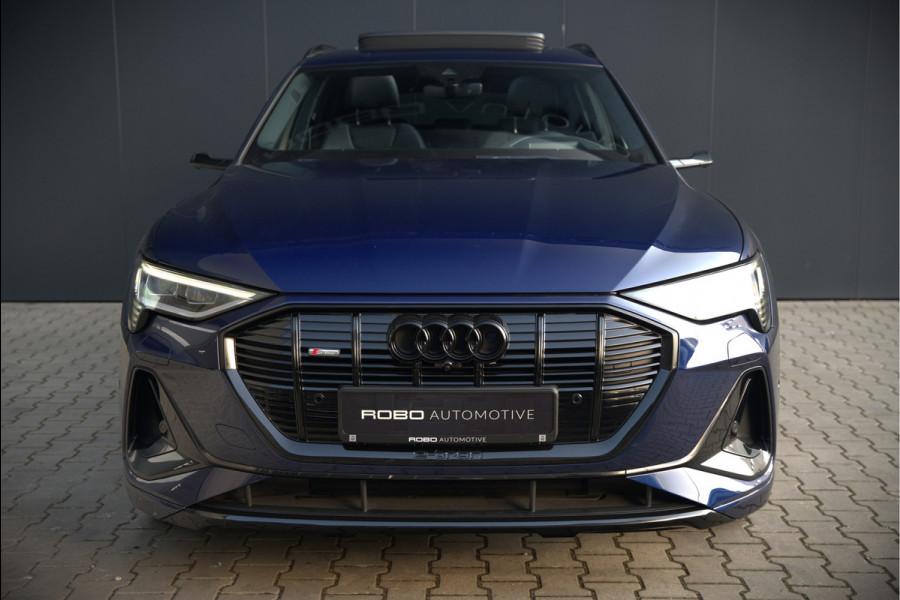 Audi e-tron e-tron 55 quattro advanced Pro Line S 95 kWh S-Line | Panoramadak | Bang & Olufsen | Stoelverwarming | Head-Up Display | 360 Camera | Matrix LED | Luchtvering | Memory Seat | Keyless | Elektrisch Verstelbare Stoelen | B&O