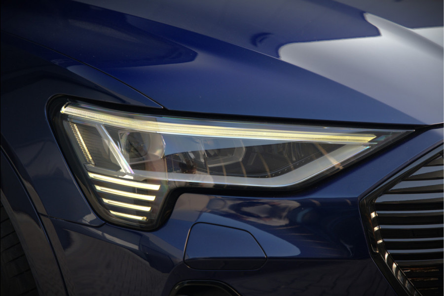 Audi e-tron e-tron 55 quattro advanced Pro Line S 95 kWh S-Line | Panoramadak | Bang & Olufsen | Stoelverwarming | Head-Up Display | 360 Camera | Matrix LED | Luchtvering | Memory Seat | Keyless | Elektrisch Verstelbare Stoelen | B&O