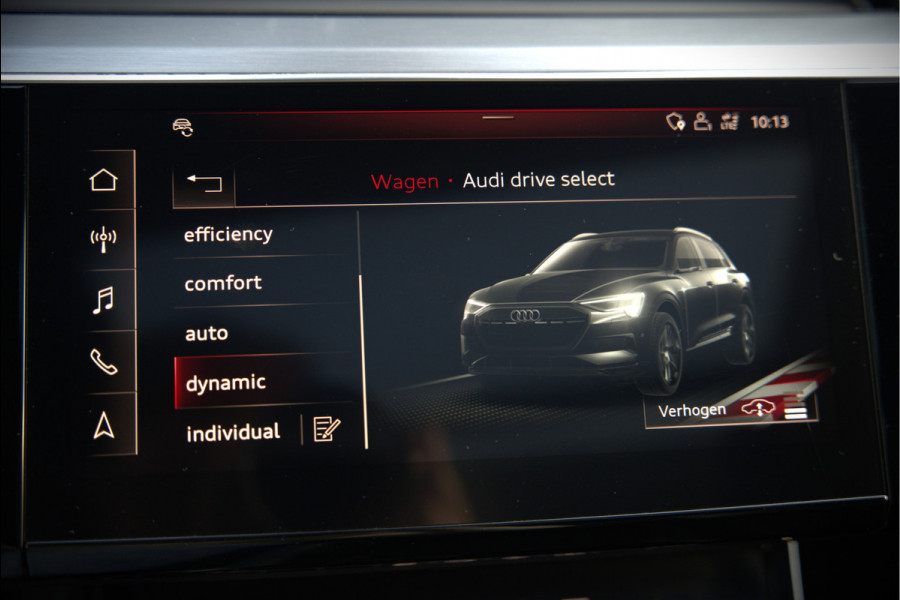 Audi e-tron e-tron 55 quattro advanced Pro Line S 95 kWh S-Line | Panoramadak | Bang & Olufsen | Stoelverwarming | Head-Up Display | 360 Camera | Matrix LED | Luchtvering | Memory Seat | Keyless | Elektrisch Verstelbare Stoelen | B&O