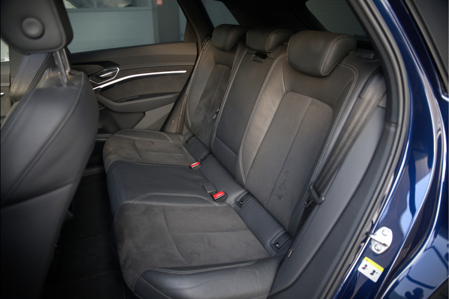 Audi e-tron e-tron 55 quattro advanced Pro Line S 95 kWh S-Line | Panoramadak | Bang & Olufsen | Stoelverwarming | Head-Up Display | 360 Camera | Matrix LED | Luchtvering | Memory Seat | Keyless | Elektrisch Verstelbare Stoelen | B&O