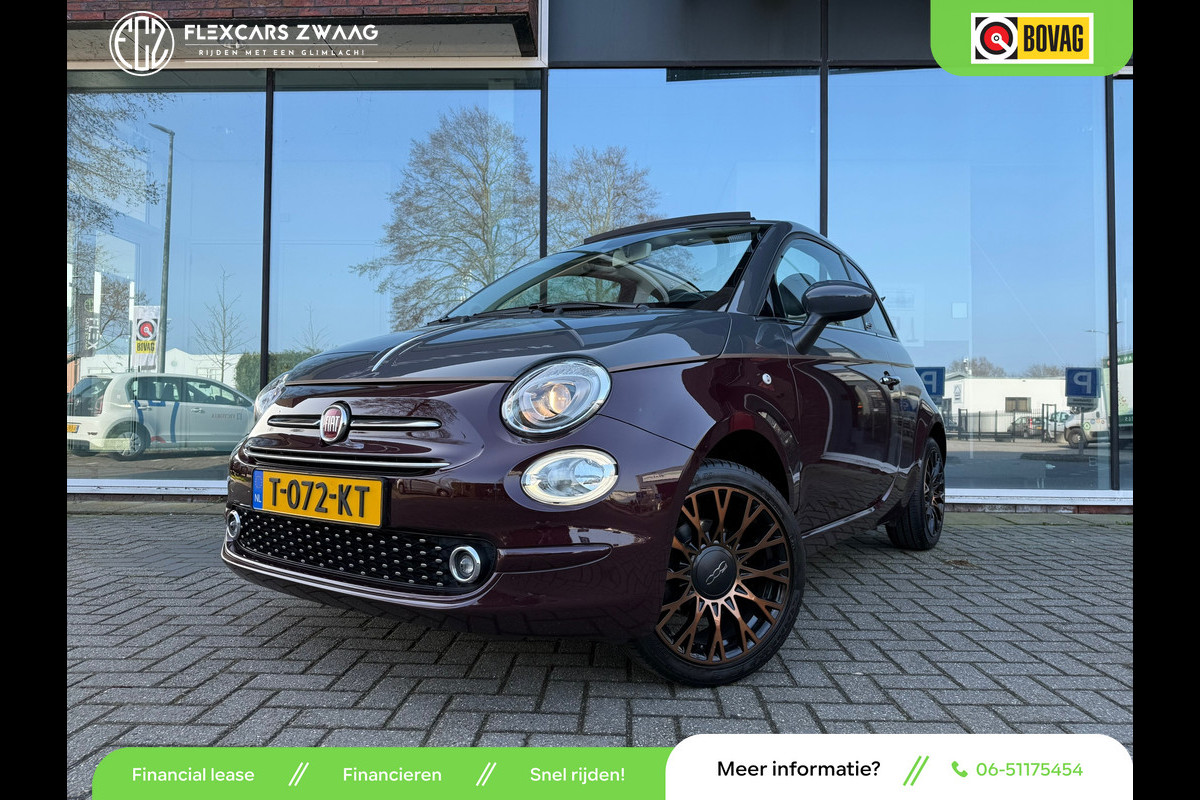 Fiat 500C 1.2 Collezione Limited Edition - Navi - Climate - Cruise - Parkeerhulp