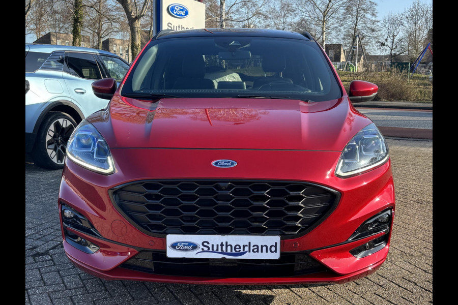 Ford Kuga 2.5 PHEV ST-Line X 225pk | Panoramadak | Winter Pack | Adaptive cruise control | Dodehoeksensoren | 19 inch | Rode remklauwen