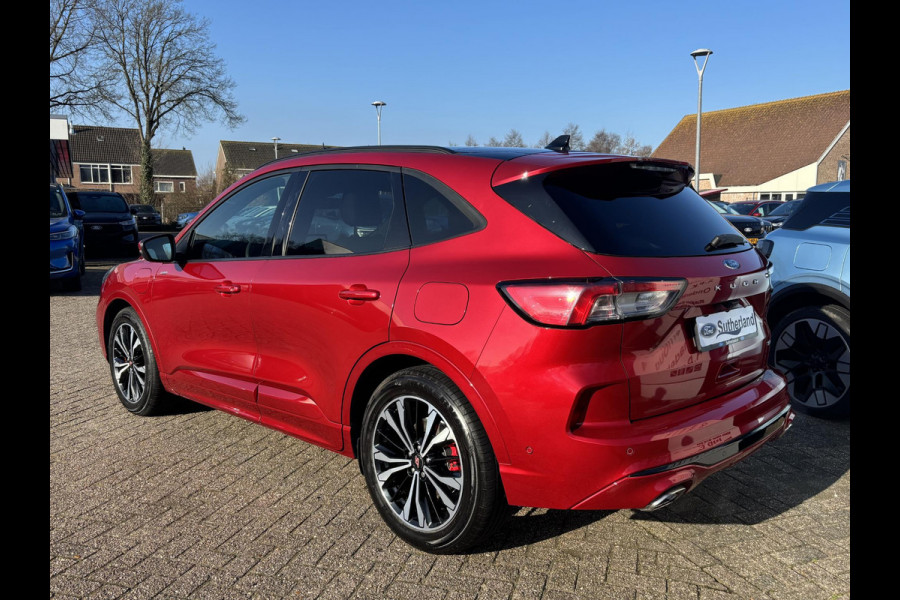 Ford Kuga 2.5 PHEV ST-Line X 225pk | Panoramadak | Winter Pack | Adaptive cruise control | Dodehoeksensoren | 19 inch | Rode remklauwen