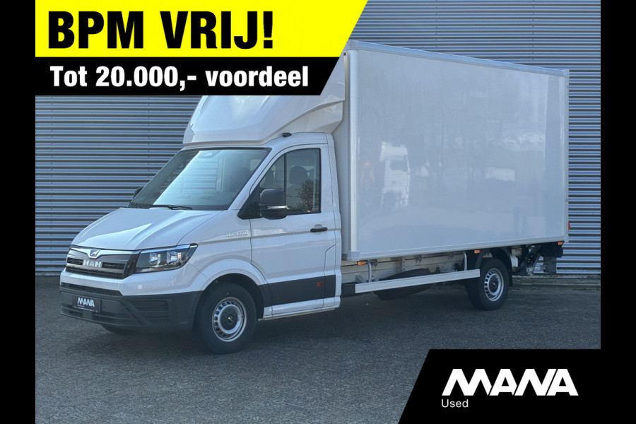 MAN TGE NIEUW 3.140 Bakwagen Dhollandia laadklep Nieuw model