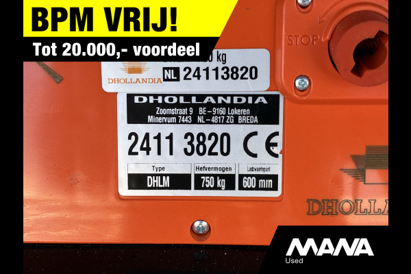 MAN TGE NIEUW 3.140 Bakwagen Dhollandia laadklep Nieuw model