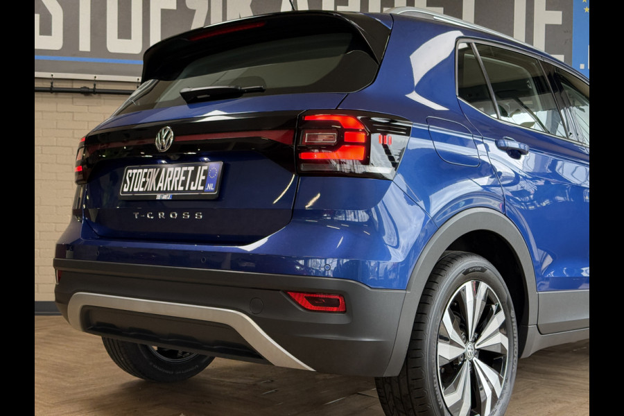 Volkswagen T-Cross 1.0 TSI 115pk DSG Style | Navi | Carplay | 17"| Camera | Led Koplampen | Stoelverwarming | 100% Volkswagen Onderhouden!
