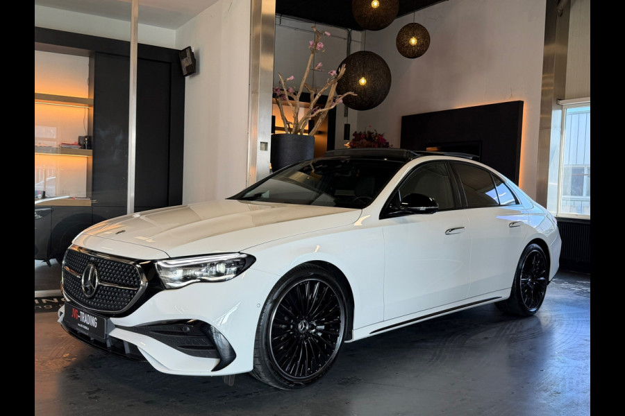 Mercedes-Benz E-Klasse 200 AMG Night Edition 2024 garantie Panorama Sfeerverl.