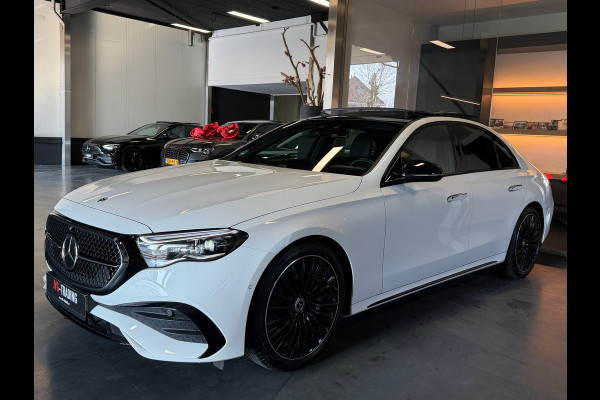 Mercedes-Benz E-Klasse 200 AMG Night Edition 2024 garantie Panorama Sfeerverl.
