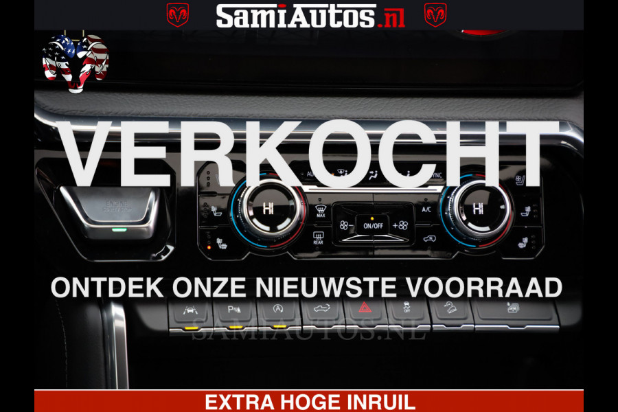 GMC Sierra Denali 6.2 V8 426PK | HUD | ALLE OPTIES | HEAD-UP | LANE ASSIST | 360 CAMERA | VIRTUAL COCKPIT | BLACK LEDER | DUBBELE CABINE | 5 PERSOONS | PICK UP | Voorraad Nr 2561 - 4234