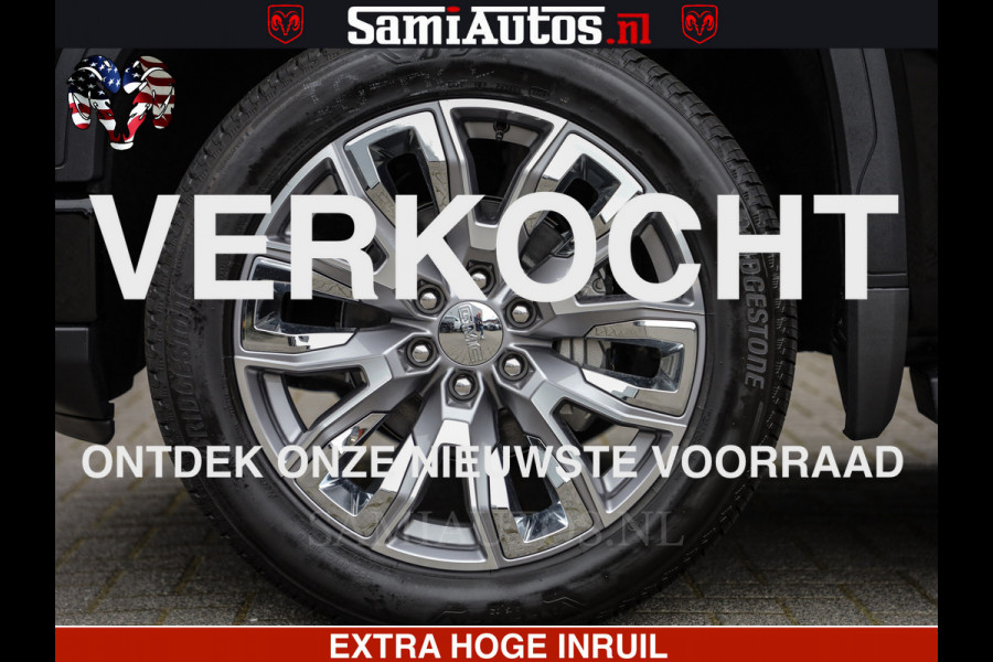 GMC Sierra Denali 6.2 V8 426PK | HUD | ALLE OPTIES | HEAD-UP | LANE ASSIST | 360 CAMERA | VIRTUAL COCKPIT | BLACK LEDER | DUBBELE CABINE | 5 PERSOONS | PICK UP | Voorraad Nr 2561 - 4234