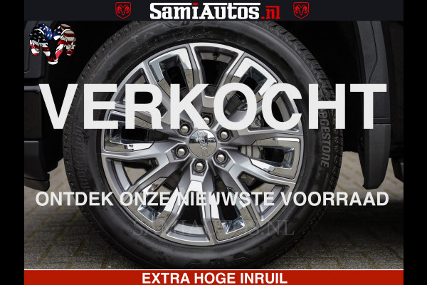 GMC Sierra Denali 6.2 V8 426PK | HUD | ALLE OPTIES | HEAD-UP | LANE ASSIST | 360 CAMERA | VIRTUAL COCKPIT | BLACK LEDER | DUBBELE CABINE | 5 PERSOONS | PICK UP | Voorraad Nr 2561 - 4234