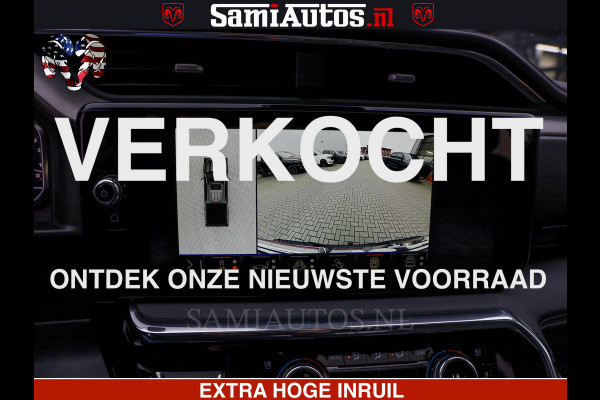 GMC Sierra Denali 6.2 V8 426PK | HUD | ALLE OPTIES | HEAD-UP | LANE ASSIST | 360 CAMERA | VIRTUAL COCKPIT | BLACK LEDER | DUBBELE CABINE | 5 PERSOONS | PICK UP | Voorraad Nr 2561 - 4234
