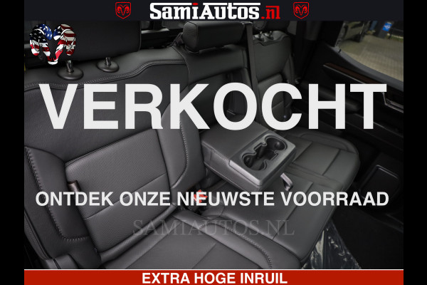 GMC Sierra Denali 6.2 V8 426PK | HUD | ALLE OPTIES | HEAD-UP | LANE ASSIST | 360 CAMERA | VIRTUAL COCKPIT | BLACK LEDER | DUBBELE CABINE | 5 PERSOONS | PICK UP | Voorraad Nr 2561 - 4234