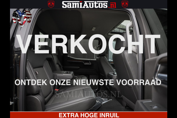 GMC Sierra Denali 6.2 V8 426PK | HUD | ALLE OPTIES | HEAD-UP | LANE ASSIST | 360 CAMERA | VIRTUAL COCKPIT | BLACK LEDER | DUBBELE CABINE | 5 PERSOONS | PICK UP | Voorraad Nr 2561 - 4234