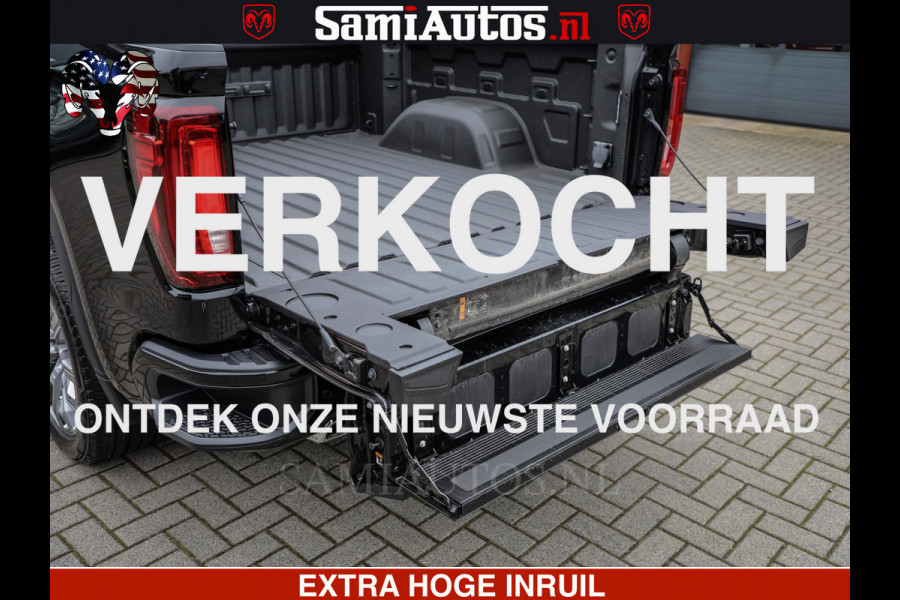 GMC Sierra Denali 6.2 V8 426PK | HUD | ALLE OPTIES | HEAD-UP | LANE ASSIST | 360 CAMERA | VIRTUAL COCKPIT | BLACK LEDER | DUBBELE CABINE | 5 PERSOONS | PICK UP | Voorraad Nr 2561 - 4234