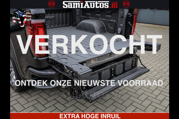 GMC Sierra Denali 6.2 V8 426PK | HUD | ALLE OPTIES | HEAD-UP | LANE ASSIST | 360 CAMERA | VIRTUAL COCKPIT | BLACK LEDER | DUBBELE CABINE | 5 PERSOONS | PICK UP | Voorraad Nr 2561 - 4234