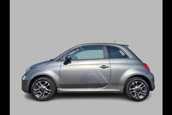 Fiat 500 S 1.2 Sport Carplay, Half leder