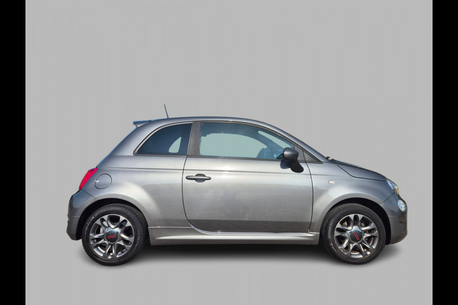 Fiat 500 S 1.2 Sport Carplay, Half leder