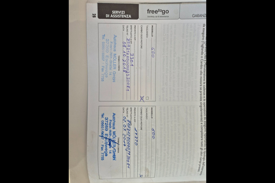 Fiat 500 S 1.2 Sport Carplay, Half leder