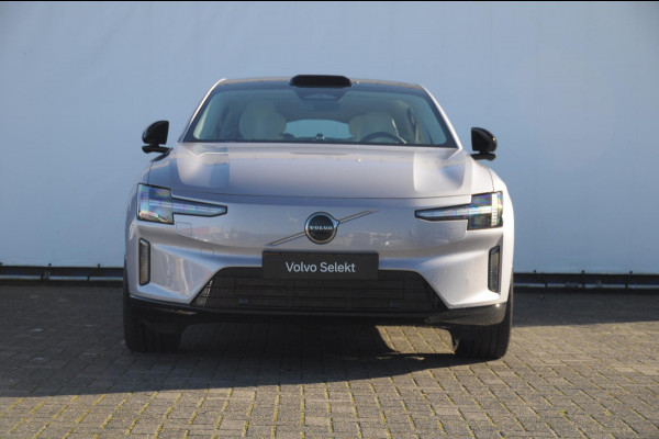 Volvo ES90 333PK Automaat Single Ext. Range Ultra Luchtvering / Bowers & Wilkins / 22" / Pilot Assist Pack / Visual Park assist / Geventileerde voor- en achterstoelen / Panoramadak / Massagefunctie voorstoelen / HD Pixel LED koplampen / Gelaagde zij-ruiten