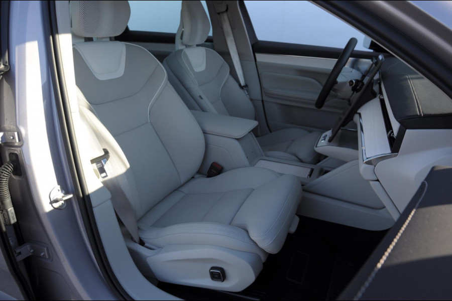 Volvo ES90 333PK Automaat Single Ext. Range Ultra Luchtvering / Bowers & Wilkins / 22" / Pilot Assist Pack / Visual Park assist / Geventileerde voor- en achterstoelen / Panoramadak / Massagefunctie voorstoelen / HD Pixel LED koplampen / Gelaagde zij-ruiten