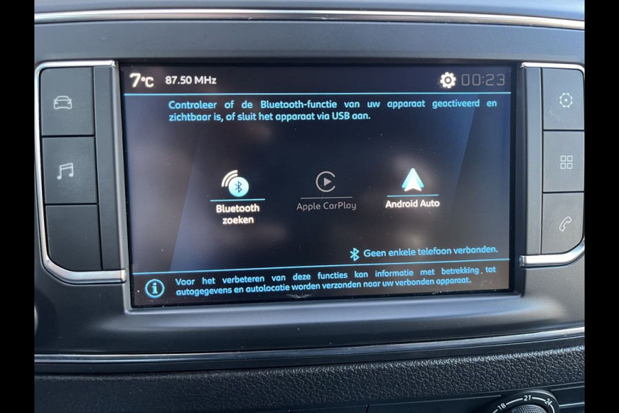 Peugeot Expert 2.0 HDI E6 123pk Premuim Long, 3p Lease €276 p/m, Airco, PDC, Carplay, Camera, Onderhouds historie aanwezig