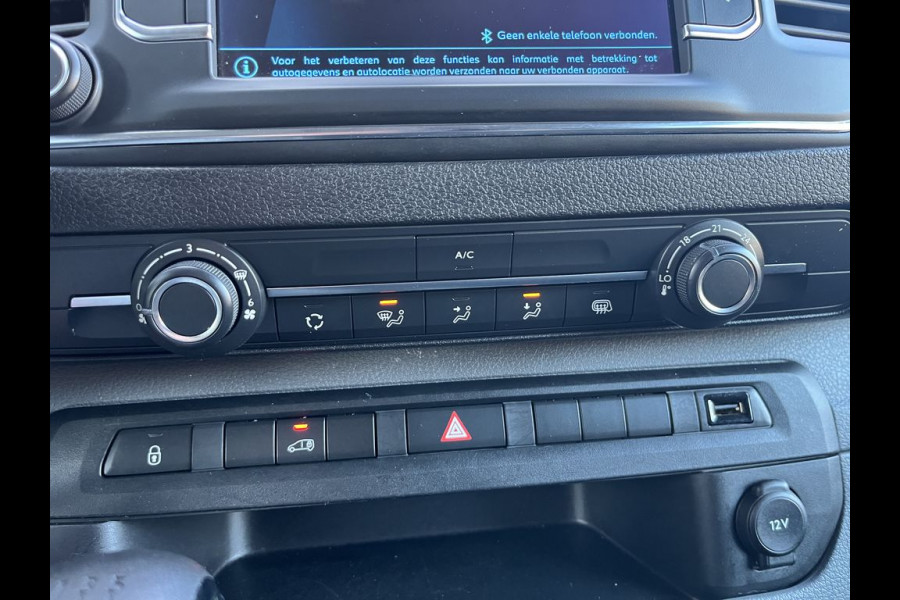 Peugeot Expert 2.0 HDI E6 123pk Premuim Long, 3p Lease €276 p/m, Airco, PDC, Carplay, Camera, Onderhouds historie aanwezig