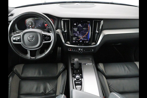 Volvo V60 2.0 B4 R-Design | Stoelverwarming | Adaptive cruise | Carplay | Camera | Keyless | Navigatie | Half leder | Full LED | Parkeerhulp | Climate control