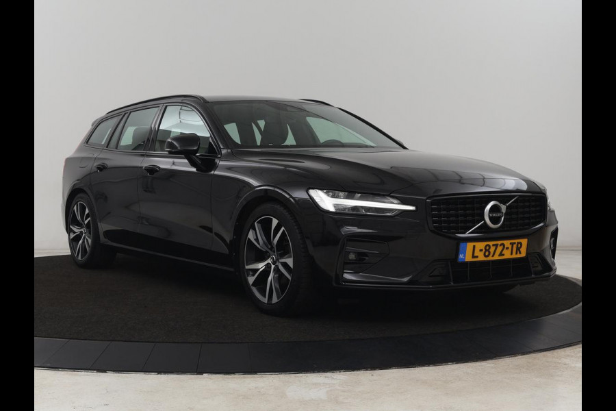Volvo V60 2.0 B4 R-Design | Stoelverwarming | Adaptive cruise | Carplay | Camera | Keyless | Navigatie | Half leder | Full LED | Parkeerhulp | Climate control