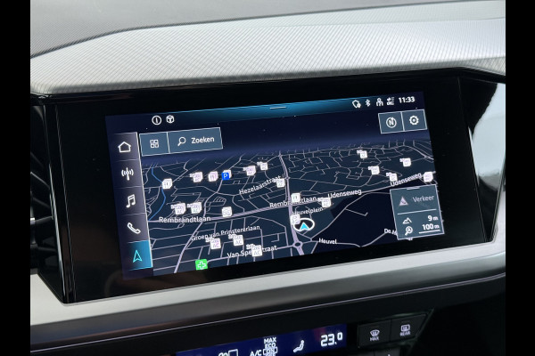 Audi Q4 e-tron 50 Quattro 300pk BOMVOL 82kWh SOH 95% Leer Warmtepomp SONOS®-Hifi Navi Camera Adap.Cruise Elek.Stoelen+Memory+Verwarming Apple C Launch Ed. Advanced Plus DAB Matrix LED Lmv  € 76.000 nieuw 1e Eigenaar Origineel Nederlandse Auto Dealeronderhouden