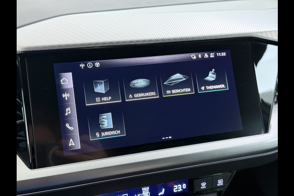 Audi Q4 e-tron 50 Quattro 300pk BOMVOL 82kWh SOH 95% Leer Warmtepomp SONOS®-Hifi Navi Camera Adap.Cruise Elek.Stoelen+Memory+Verwarming Apple C Launch Ed. Advanced Plus DAB Matrix LED Lmv  € 76.000 nieuw 1e Eigenaar Origineel Nederlandse Auto Dealeronderhouden
