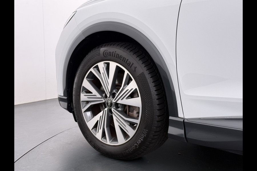 Audi Q4 e-tron 50 Quattro 300pk BOMVOL 82kWh SOH 95% Leer Warmtepomp SONOS®-Hifi Navi Camera Adap.Cruise Elek.Stoelen+Memory+Verwarming Apple C Launch Ed. Advanced Plus DAB Matrix LED Lmv  € 76.000 nieuw 1e Eigenaar Origineel Nederlandse Auto Dealeronderhouden