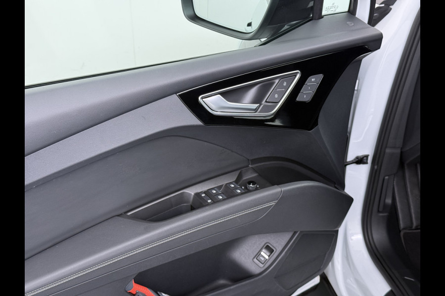 Audi Q4 e-tron 50 Quattro 300pk BOMVOL 82kWh SOH 95% Leer Warmtepomp SONOS®-Hifi Navi Camera Adap.Cruise Elek.Stoelen+Memory+Verwarming Apple C Launch Ed. Advanced Plus DAB Matrix LED Lmv  € 76.000 nieuw 1e Eigenaar Origineel Nederlandse Auto Dealeronderhouden